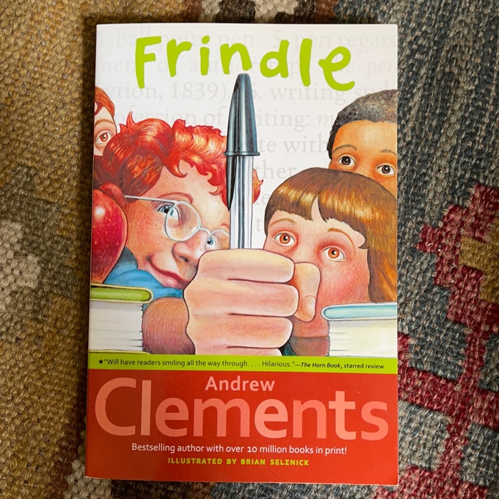 Frindle, by Andrew Clements - Paperback Book